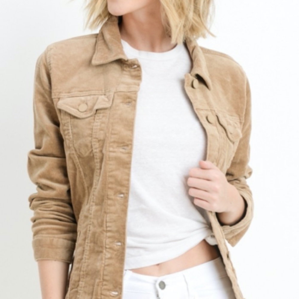 C'est Toi Corduroy Jacket Sz XL, 3X